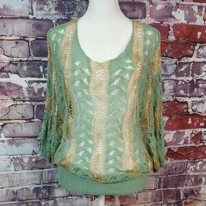 Missshop Crochet Sweater